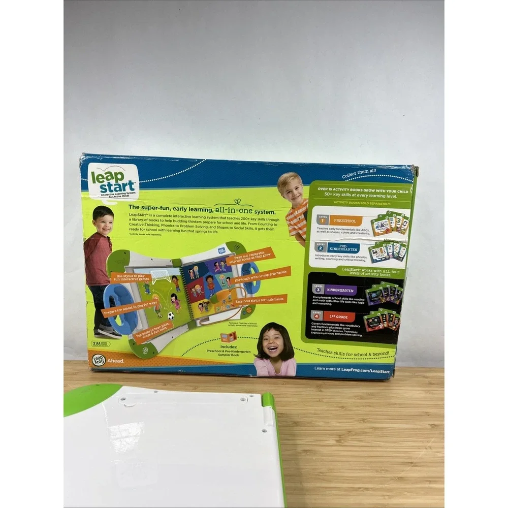 LeapFrog LeapStart Interactive Learning System +Book Preschool‎ & Pre-K TESTED